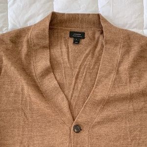 J Crew Merino Wool Cardigan/ Large/ Brown